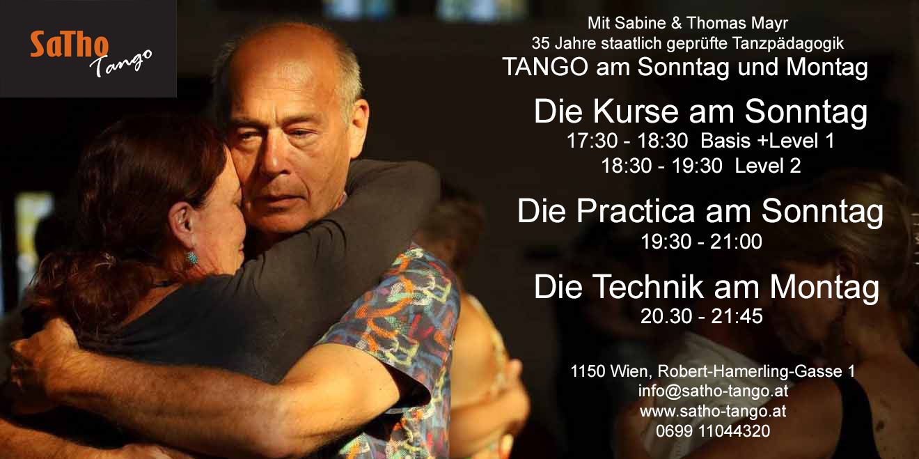 Tango am Sonntag und Montag